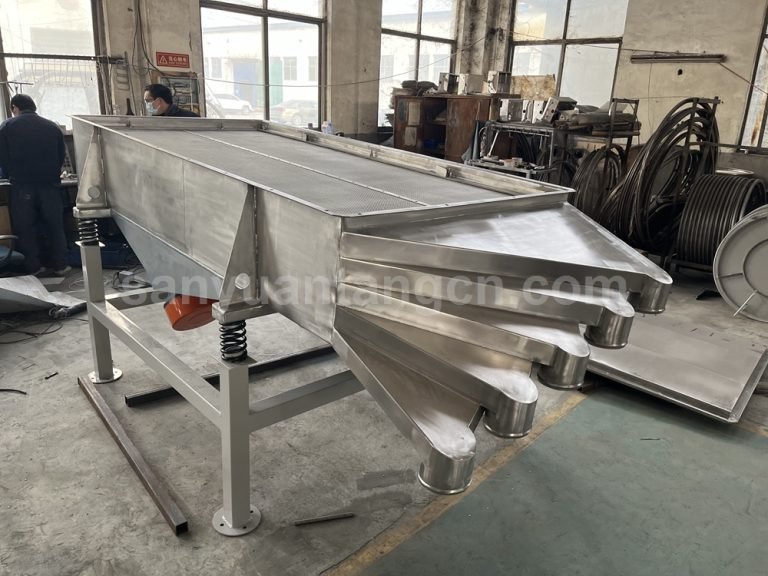 Linear Vibrating Sieve for Detergent Powder Production in UAE