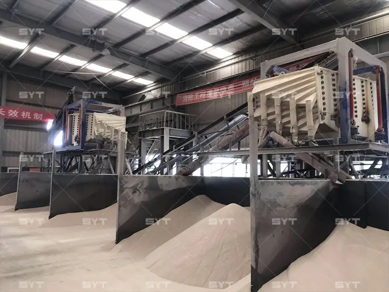 Gyratory Swing Screen For Sieving Manufactured Sand