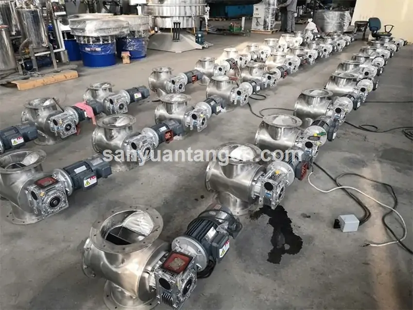 stainless steel rotary airlock feeder