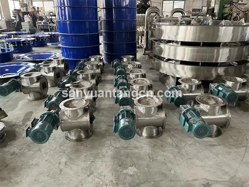 stainless steel rotary airlock feeder