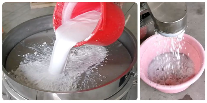 How To Sifting Starch Slurry
