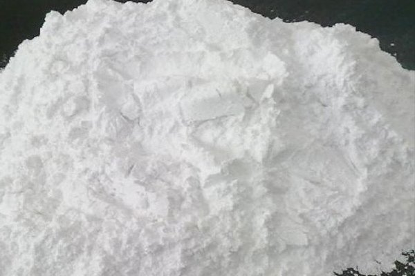 a pile of white powder