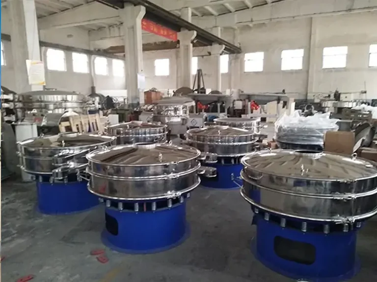 round vibrating screen factory