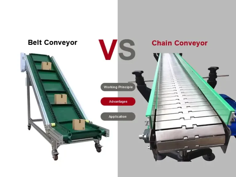 Difference between Belt Conveyor and Chain Conveyor