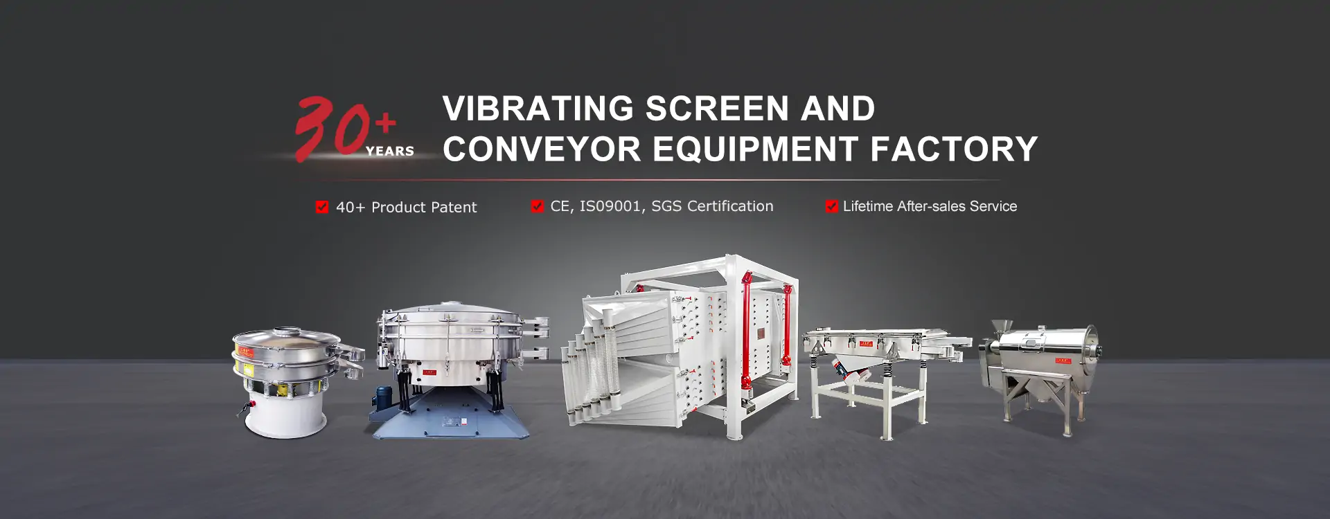 Sanyuantang vibrating screen and conveying equipment factory