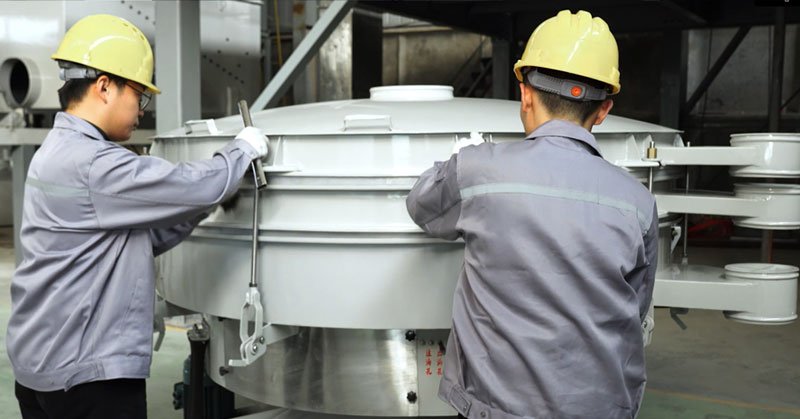 installation manual of tumbler screeners
