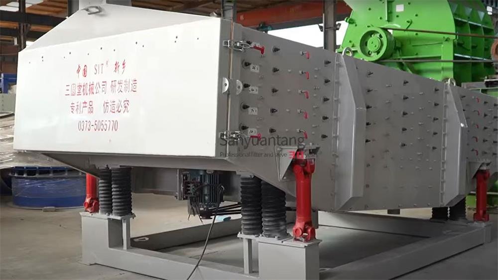linear swing vibrating screen