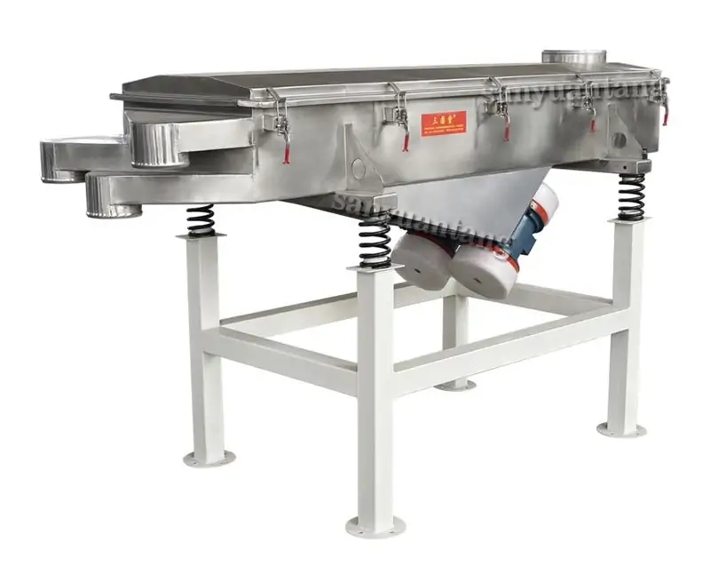 stainless steel linear vibrating screen