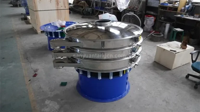 rotary vibrating screen capacity