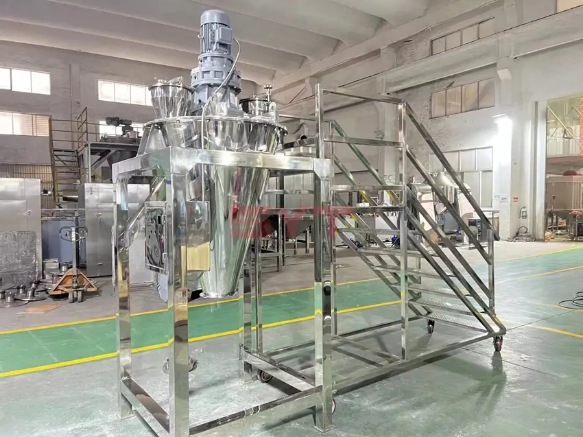 Conical Twin Screw Mixer