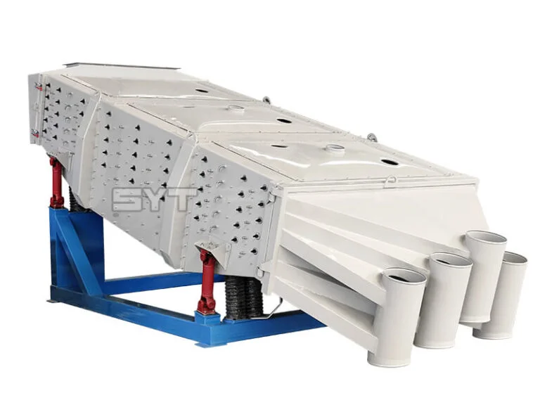 Inclined screening machine