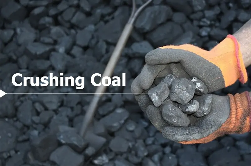 Coal of different particle sizes