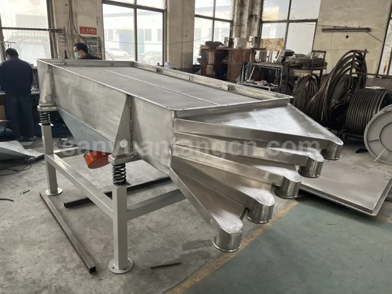 linear screening machine