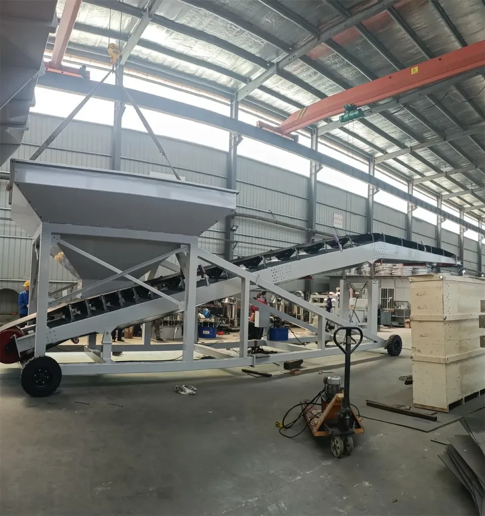 mobile conveyor belt