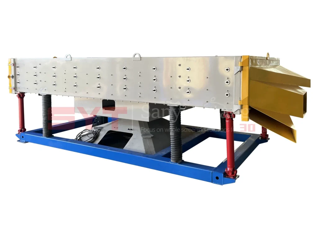 Fully-Balanced-Square Gyratory Vibrating Screen