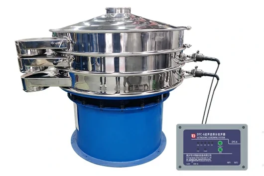 Ultrasonic vibrating screen