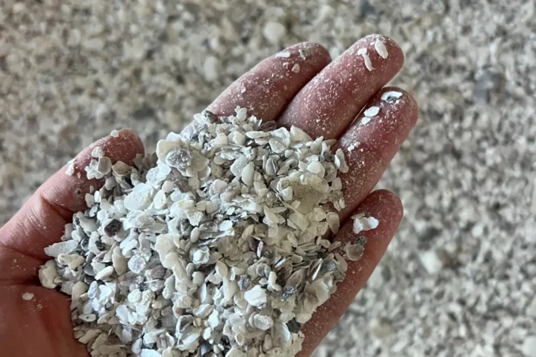 Rotary Vibrating Screen for Oyster Shell Aggregate Grading