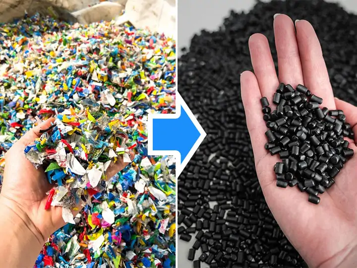 Rotary Vibrating Screen for Plastic Recycling