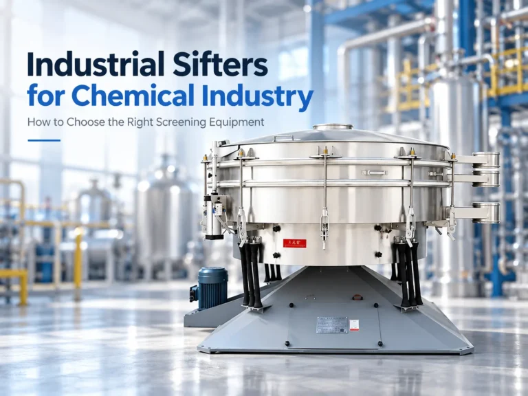 industrial sifters for chemical industry