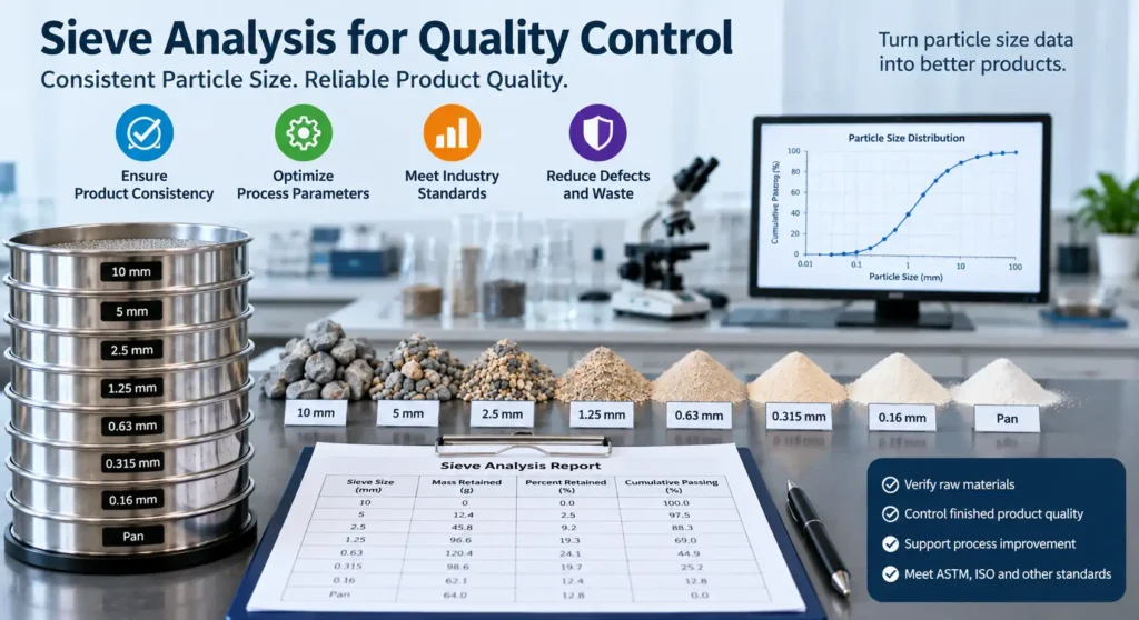 sieve analysis quality control