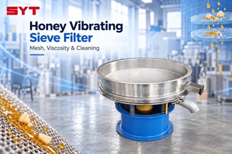 honey vibrating sieve filter