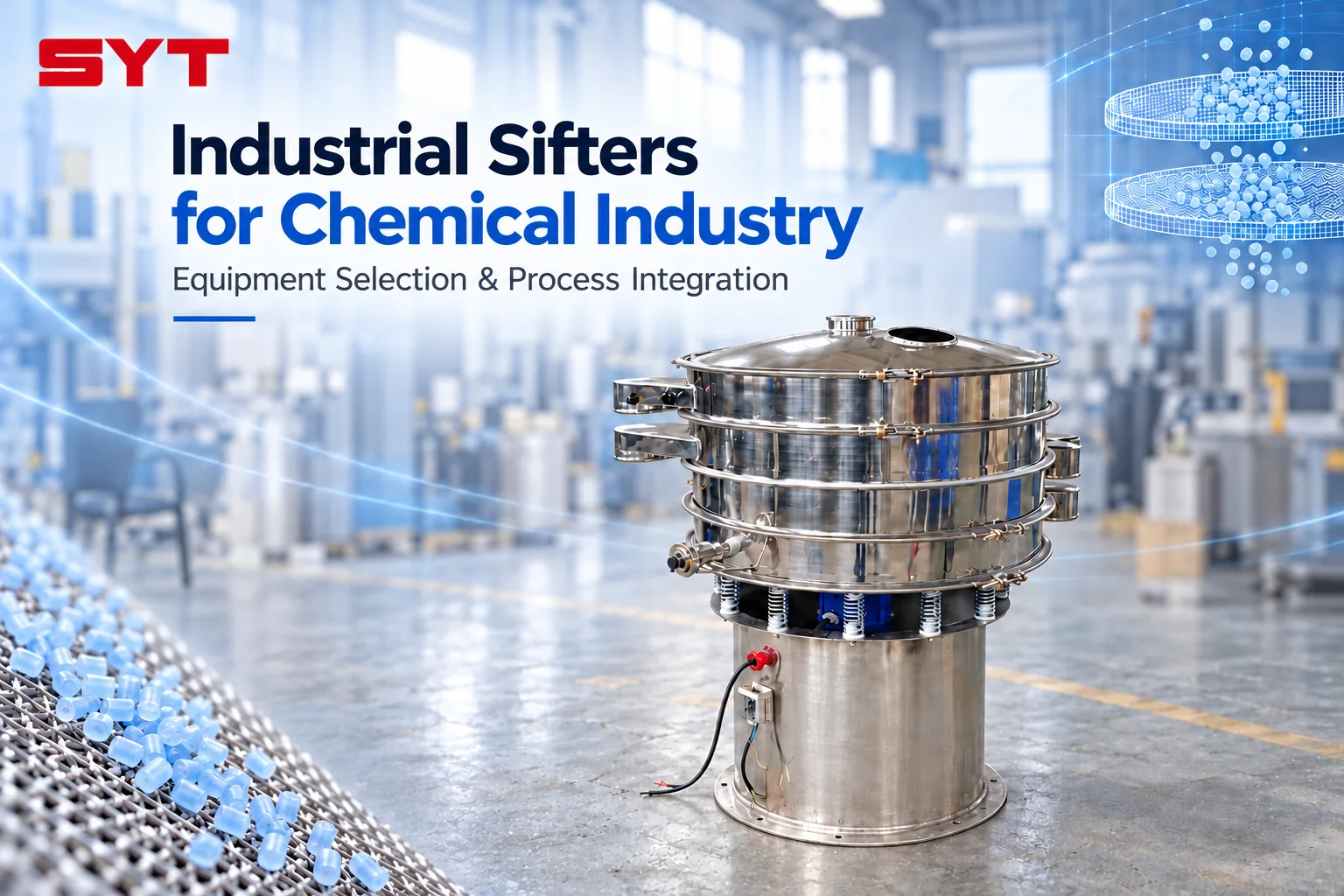 industrial sifters for chemical industry